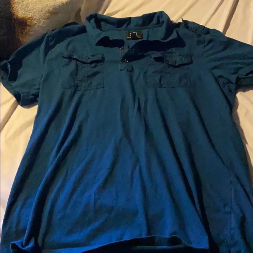 Rock and Republic Navy Blue Polo Shirt sz. XL